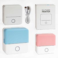 Принтер C 65320 3 види, чорно-білий колір друку, Bluetooth, USB-кабель, рулон термпопаперу, інструкція, в коробці, ВИДАЄТЬСЯ ТІЛЬКИ МІКС ВИДІВ