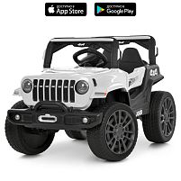 Електромобіль дитячий Bambi Racer M 6357EBLR-1 «Jeep» (колеса Ø10.6"/EVA, акк: 12V/7Ah, мотор: 4*12V/25W, до 5 км/г, до 30 кг)
