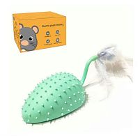 Гра для котів 688 F-1A ШТРИХ=80071 режим демонстрації, звук, підсвічування, пульт керування, вбудований акумулятор, USB Type-C кабель, в коробці