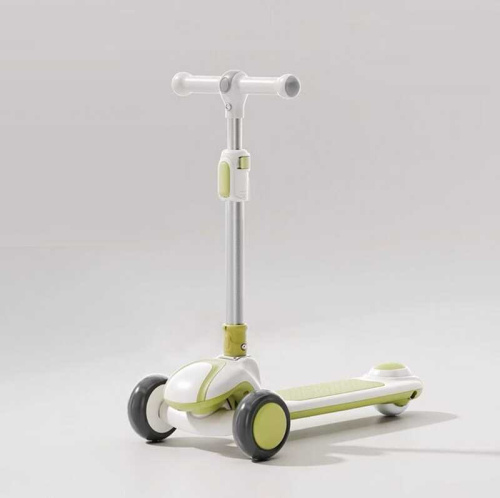Самокат триколісний Skyper RJ-0194/83 (колеса: передні Ø4.92"/заднє Ø3.15"/PU, рама: пластик/складна, підсвітка, до 25 кг) фото 2