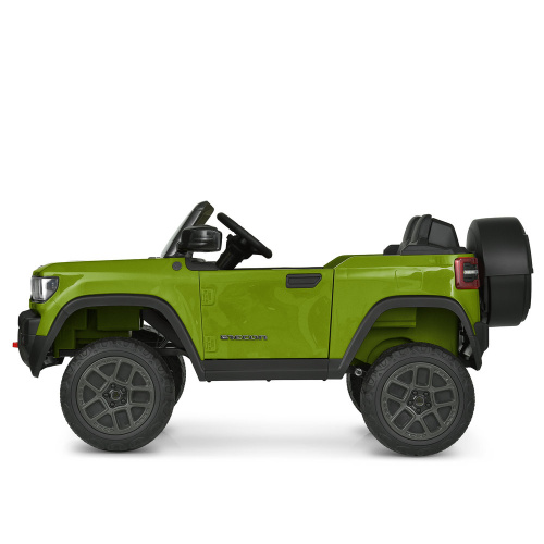Електромобіль дитячий Bambi Racer JJ2500EBLR-5(24V) «Jeep» (колеса Ø10.6/EVA, акк: 24V/7Ah, мотор: 2*24V/25W, до 6 км/г, до 50 кг) фото 4