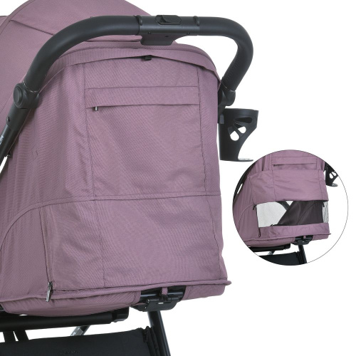 Коляска дитяча прогулянкова El Camino ME 1182 MALTA Frost Orchid фото 14