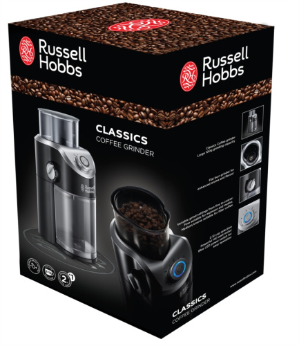 Картинка  Кофемолка жерновая Russell Hobbs  (23120-56) от магазина cd-market фото 4