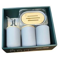 Набір для ванної 4пр/наб 25*22*7см Stenson R34120-S