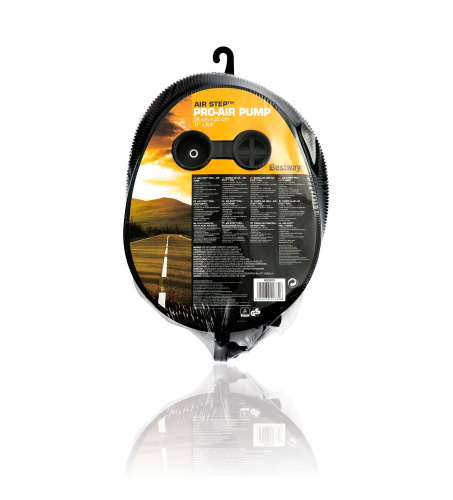 Насос ножний BestWay 62005 «Bellows Foot Pump» (об'єм: 1.6 L, 3 насадки, шланг 1 м., надування/здування) фото 5