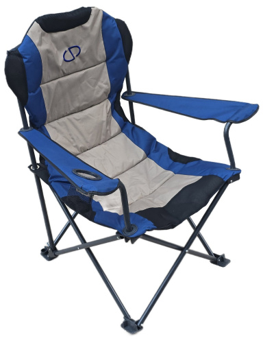 Розкладне крісло CD-Market CDM-1 «Карпати Люкс» (70*80*104 см., наповнювач: поролон 2 см., підлокотники, чохол, до 120 кг., регульована синка) фото 3