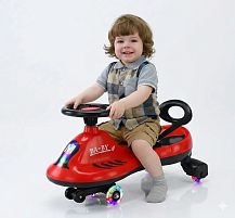 Каталка-толокар JOY TB-220-40 (колеса PU, світло, музика, захисний ремінь, спинка, до 25 кг)