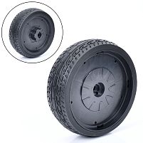 Колесо для дитячого електромобіля Bambi Racer M 5899-EVA WHEEL (заднє, Ø21.5 см, ↔7 см, EVA, адаптер під редуктор)