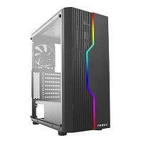 Картинка  Корпус Antec NX230 Gaming, MidT, 2*USB2.0, 1*USB3.0, 1*120мм, акрил(бок.панель),без БЖ,чорний (0-761345-81023-4) магазин cd-market