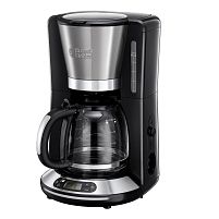 Картинка  Кофеварка Russell Hobbs  VELOCITY, 1100 Вт, стеклянная емкость 1250 мл, нержавеющая сталь (24050-56) магазин cd-market