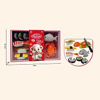 Продукти на ліпучці 1296 B 9 елементів, ніж, дошка, в коробці