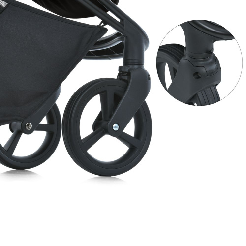 Коляска дитяча прогулянкова El Camino 2в1 ME 1091-1 PERSONA Total Black (універсальна, 2в1) фото 7
