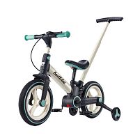 Велосипед-трансформер Best Trike BT-61514 колеса PU 12’’, батьківська ручка, з’ємні педалі, ручне гальмо, допоміжні бокові колеса, в коробці