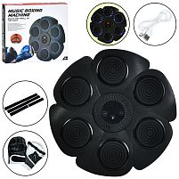 Картинка  Боксерський набір Profi MS 4776-B (6*40,5*40,5 см, 9 режимів,18 швидкостей, 6 цілей, BT, рукавички, музика, світло, ектронне табло, акк., Type-C шнур) магазин cd-market