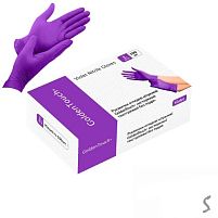 Рукавички нітрилові L Golden Touch 3.7г нестерильні текстуровані б/п 50пар/уп Stenson HFN-122352L