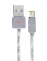 Картинка  Кабель Remax Regor Data Cable for Lightning, silver (RC-098I-SILVER) магазин cd-market