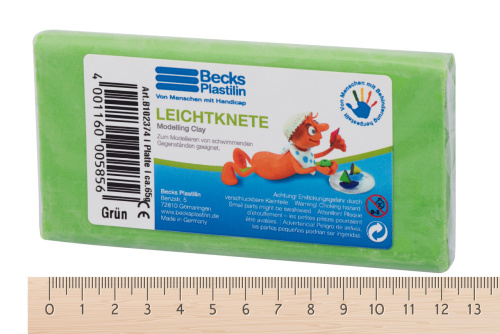 Картинка  Пластилин плавающий Becks Plastilin 65г 21шт B102353 от магазина cd-market фото 4