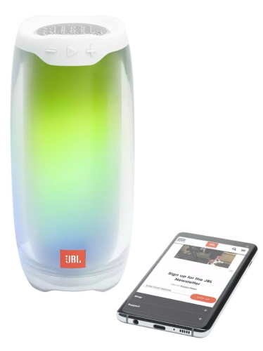 Картинка  Акустическая система JBL PULSE 4 White (JBLPULSE4WHT) от магазина cd-market фото 5