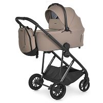 Коляска дитяча прогулянкова El Camino ME 1190 Affogato Beige (розкл.: 59*103*110 см, склад.: 45*59*67 см, колеса: пер. 7,1"/задні 9.25"/PU, до 22 кг)