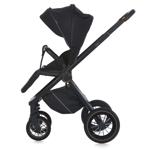 Коляска дитяча прогулянкова El Camino ME 1100-1 ERA Black Ink (універсальна, 2в1) фото 6