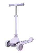 Самокат триколісний Best Scooter J-6103-044 (колеса: передні Ø4.92"/заднє Ø3.15"/PU, рама: пластик/складна, підсвітка, до 25 кг)