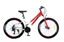 Велосипед двоколісний спортивний Corso KL-26005 «Kleo» (колеса Ø26"/гума, рама: 15"/сталь, швидкостей: 21, обладнання Saiguan)