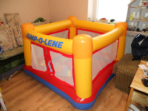 Дитячий надувний батут BestWay 48260 «Jump-O-Lene» (112*174*174 см, надувне дно, до 55 кг) фото 4