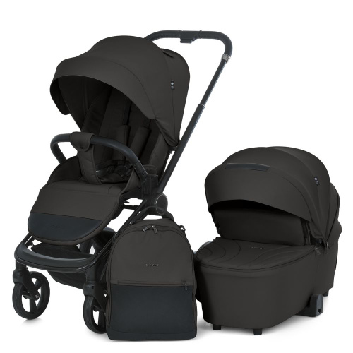 Коляска дитяча прогулянкова El Camino 2в1 ME 1091-1 PERSONA Total Black (універсальна, 2в1) фото 14