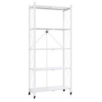 Етажерка на колесах "Loft" 5яр 71*33*156см Stenson R93525-W/R100106-W
