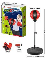 Боксерський набір 6034 регулюється висота стійки, в коробці