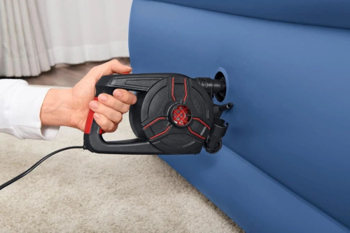 Насос електричний Bestway 62247 «PowerGrip AC PRO» (підвищеної потужності, живлення: мережа 220V, 1200 л/хв. 4 насадки, надування/здування) фото 7