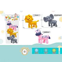 Набір пискавок 916-113 “Тварини”, 3 штуки, в пакеті