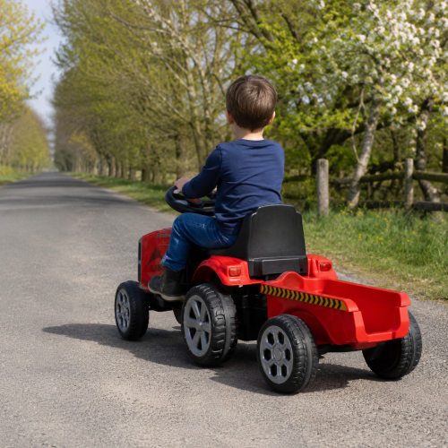 Електромобіль дитячий Bambi Racer M 6346ER-3 «Трактор» (колеса: передні Ø6", задні Ø6,7"/EVA, акк: 6V/7Ah, мотор: 2*6V/25W, до 5 км/г, до 25 кг) фото 3