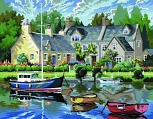 Картинка  Набор для творчества Sequin Art PAINTING BY NUMBERS SENIOR Tranquil Waters SA0130 магазин cd-market