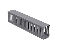 Картинка  Канал DKC перфорований Т1-Е 80x60 сірий, м (01139) магазин cd-market