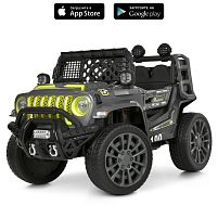 Електромобіль дитячий Bambi Racer M 6356EBLR-11-5 (колеса: Ø11"/EVA, акк: 12V/7Ah, мотор: 4*12V/25W, до 5 км/г, до 30 кг)