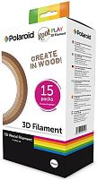 Картинка  Набор нити 1.75мм WOOD (дерево) для ручки 3D Polaroid ROOT (15*5m) (PL-2501-00) магазин cd-market