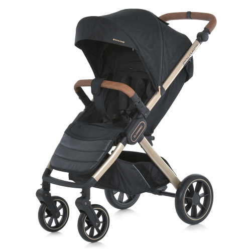 Коляска дитяча прогулянкова El Camino ME 1053G-2 DYNAMIC PRO Special Black