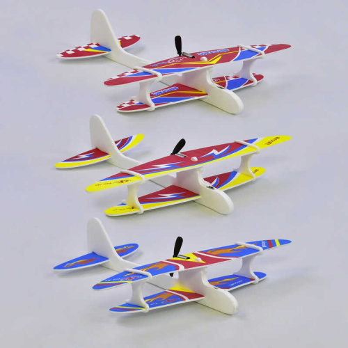 Літак з електромотором F 32102/16042 (200) "TK Group", акумулятор, USB кабель, 4 кольори, в коробці фото 2