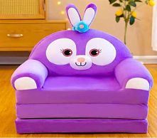 Крісло розкладне м’яке M 19924 герой, 50х38х43 см, у розкладеному вигляді - 120 см, в пакеті