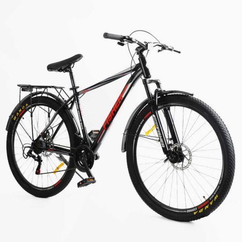 Велосипед двоколісний спортивний Corso FS-41473 «Fisher» (колеса Ø29"/гума, рама: 19"/сталь, швидкостей: 21) фото 2