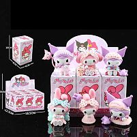 Герой LZDH 009 ЦІНА ЗА 6 ШТУК В БЛОЦІ, фігурка-сюрприз, в коробці