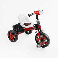 Велосипед дитячий триколісний Best Trike BS-21505 (колеса: переднє Ø12"/задні Ø10"/гума, рама сталь, кошик, фара з музикою, до 25 кг)