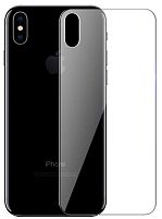 Картинка  Защитное стекло Baseus для iPhone XS Max 0.3mm Rear protector, Transparent (SGAPIPH65-ABM02) магазин cd-market