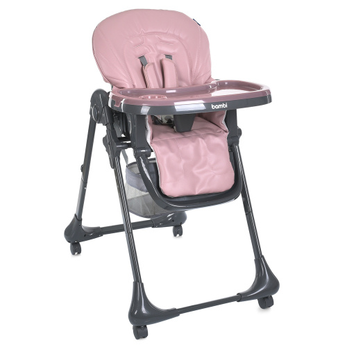 Стільчик для годування немовлят Bambi M 3233L-G Pink