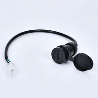 USB зарядка для дитячого електроквадроциклу Bambi Racer HB-EATV1450