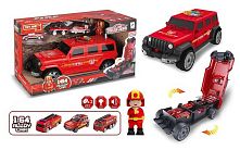 Машина-гараж 660 А-256 (24/2) световые и звуковые эффекты, в коробке