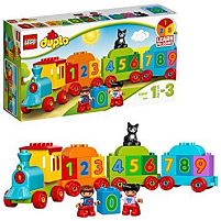 Картинка  Конструктор LEGO Duplo Потяг із цифрами  (10847) магазин cd-market