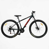 Велосипед двоколісний спортивний Corso SR-29614 «Stellar» (колеса Ø29"/гума, рама: 17"/сталь, швидкостей: 21, обладнання SunRun)
