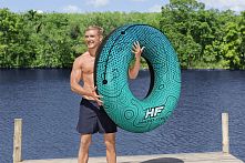 Коло дитяче надувне для плавання BestWay 36401 «Hydro-Force» (Ø119 см, 1 камера, трос, вік 9+, до 100 кг)